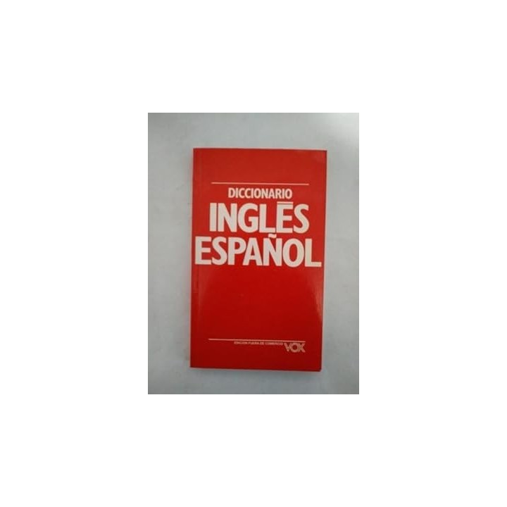 Diccionario español inglés